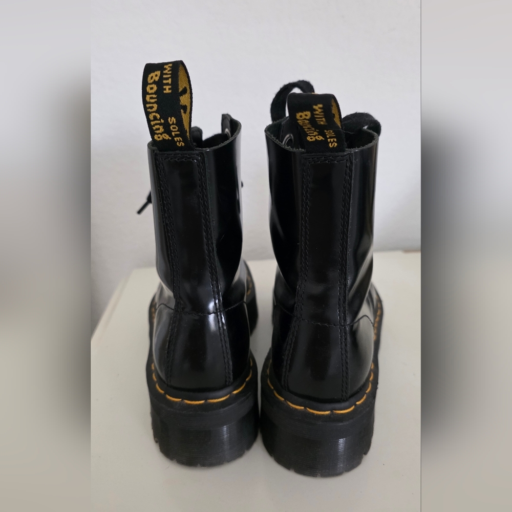 Dr Martens MOLLY Women's Leather Platform Boots - Picture 6 of 6